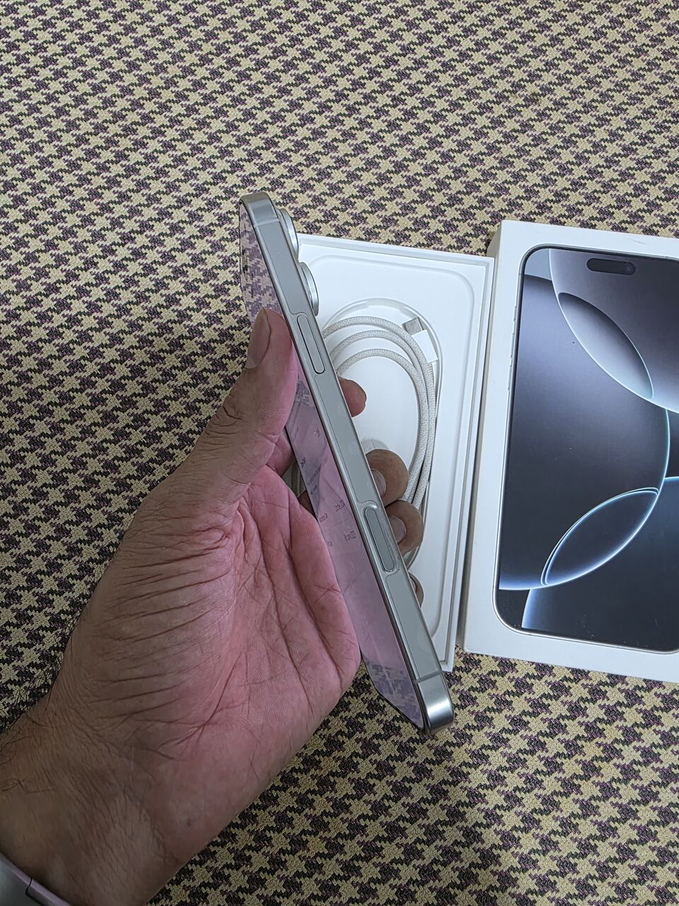 Khobar, Mobile Phones, SAR 3400,  IPhone 16 Pro Max 256gb Sale Swap 93 Battery Full Fresh Only Serious Buyer Contact