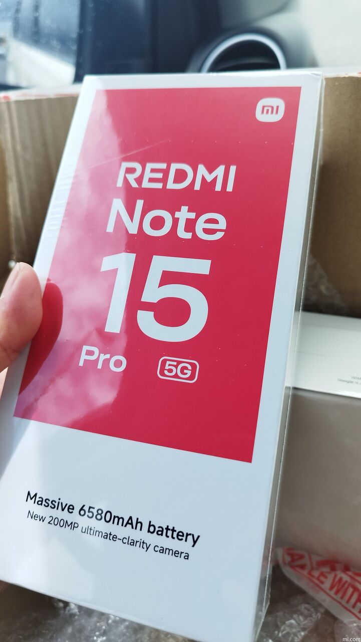 Jubail, Mobile Phones, SAR 1100,  Redmi Note 15 Pro 5g, 8 GB , 256, Unopened