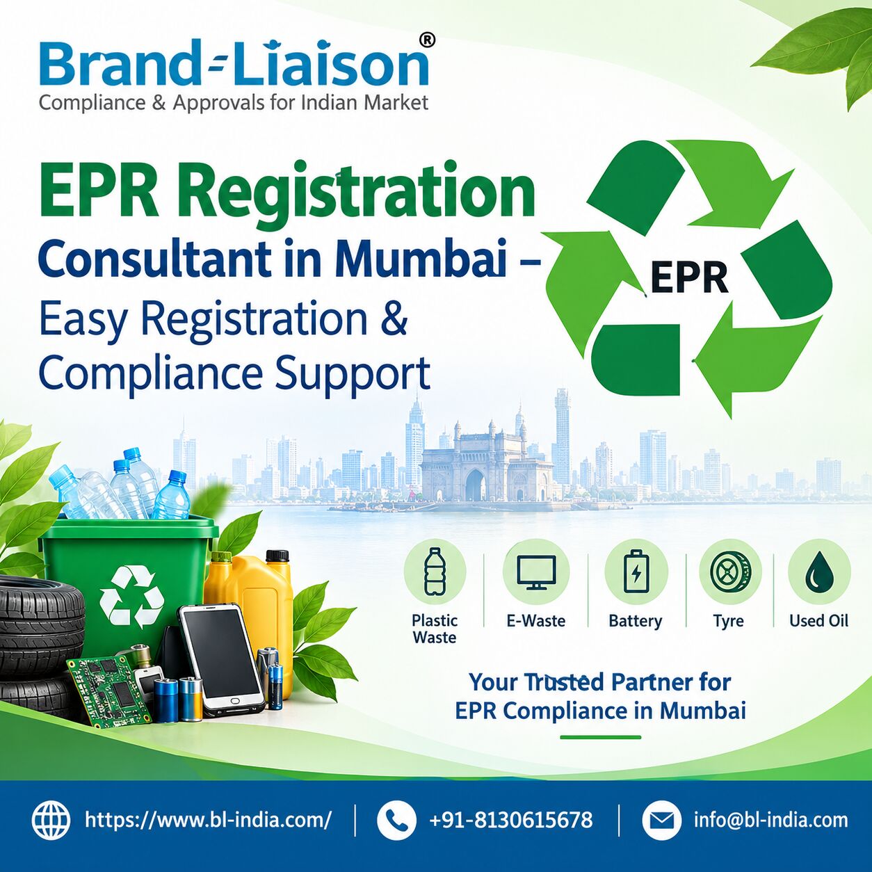 Mumbai, Legal, EPR Registration Consultant In Mumbai &ndash; Easy Registration & Compliance Support