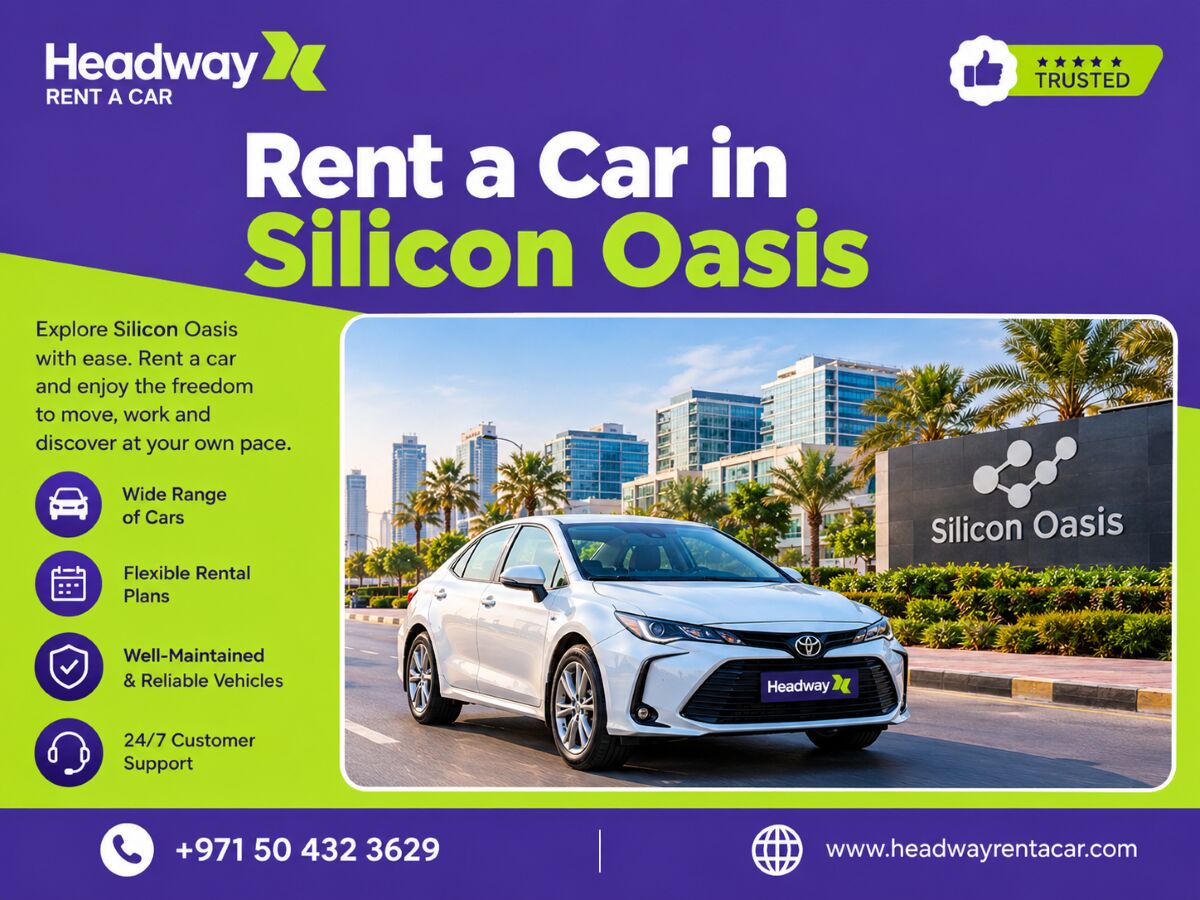Silicon Oasis, Business, Rent A Car Silicon Oasis For Weekly Driving Requirements