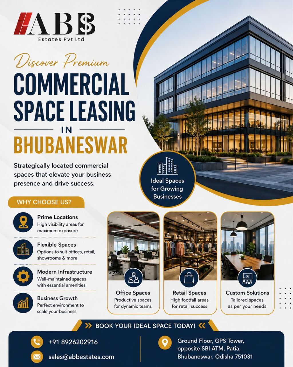Bhubaneswar, Real Estate For Sale, Commercial Space Leasing In Bhubaneswar