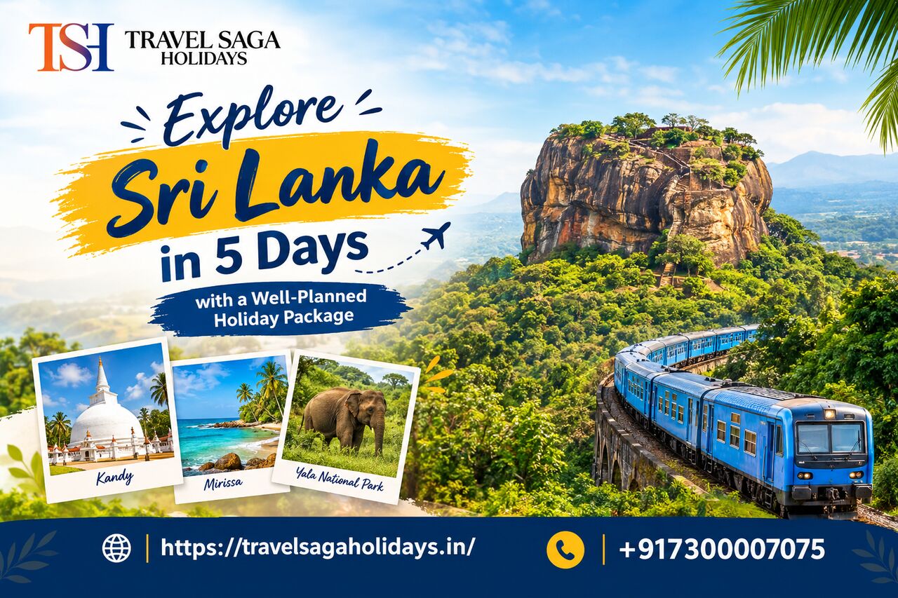 Jaipur, Travel, Explore Sri Lanka In 5 Days With A Well-Planned Holiday Package