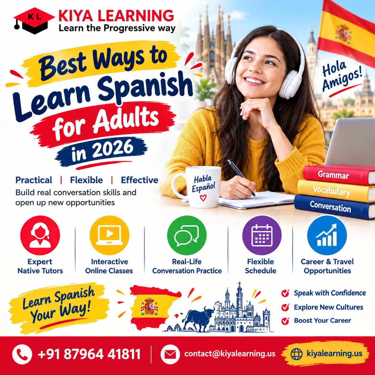 New York, Education, Best Ways To Learn Spanish For Adults In 2026