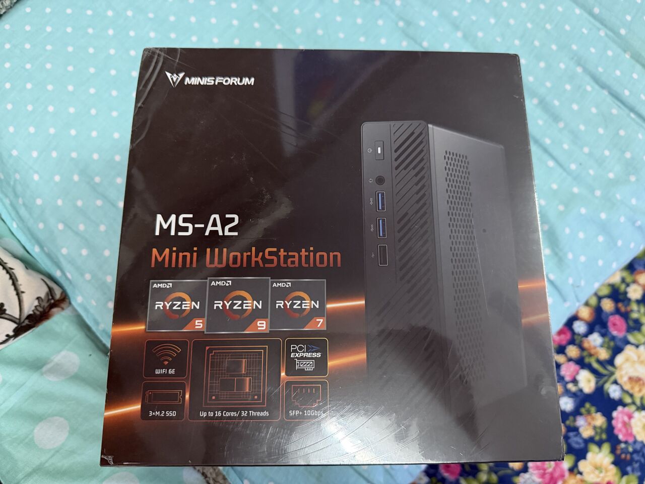 Jeddah, Computers, SAR 5500,  MS-A2-9955 32/2TB AMD RYZEN 9( 16 Core 32 Thread ) 32GB DDR5 Ram