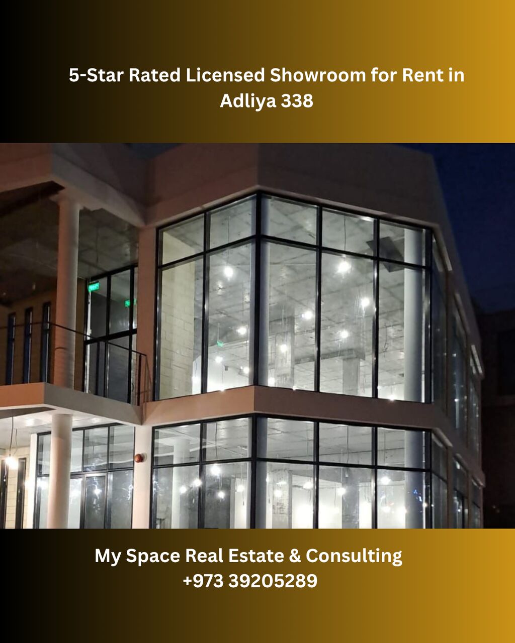 Adliya, Shops, BHD 5000,  5-STAR RATED LICENSED SHOWROOM FOR RENT IN ADLIYA 338