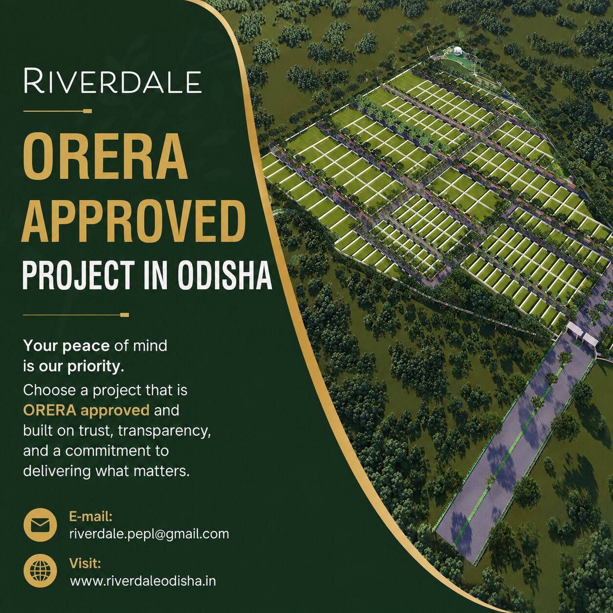 Odisha, Residential Plots, Orera Approved Project In Odisha