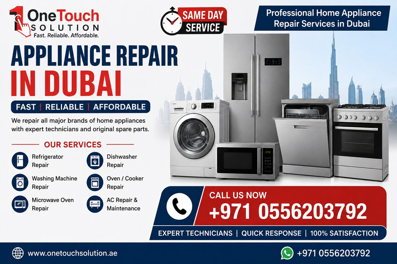 Ajman, Appliance Repair, Washing Machine Repair Ajman