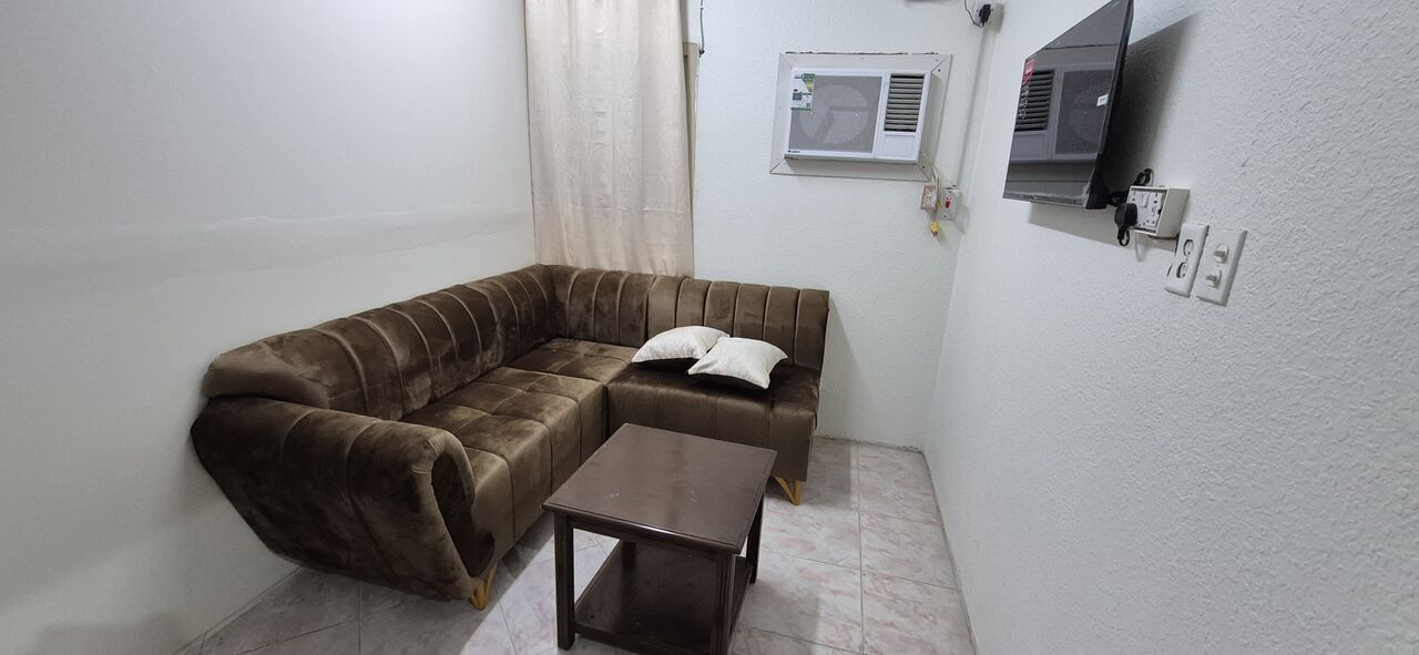 Jubail, Apartments, Flats, Houses & Villas, SAR 1800/month,  Furnished,  Furnished 1BHK Family Flat Dakhil Mahdood Near Aramex Parcel 1,800sr Free Elect, Wifi