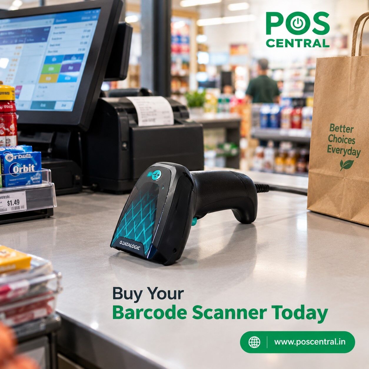 Noida, Computers, INR 1199,  Buy A Barcode Scanner For Faster And Smarter Checkout