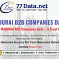 Updated List Of 3000+ Companies In Madurai With Free Sample