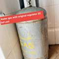 BHD 22,  Nader Gas With Regulator 22 Bd Msg 3670 8372 Wts Ap