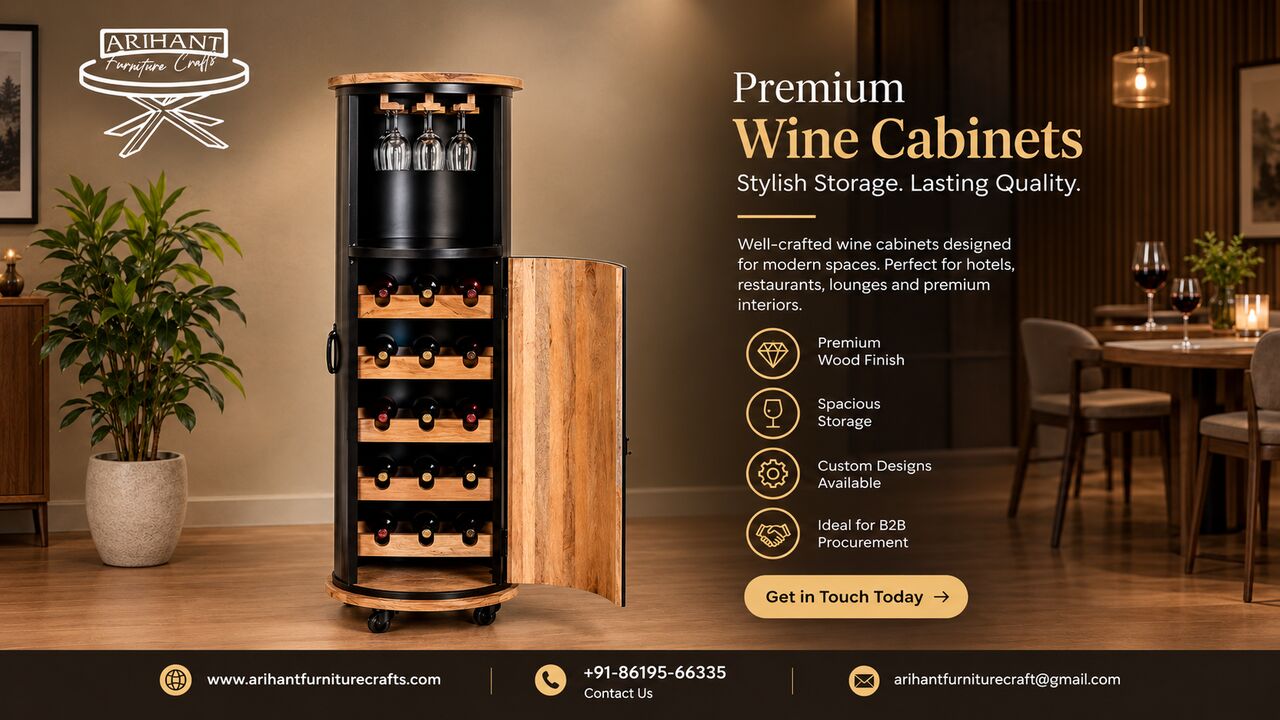 Jaipur, Industrial Machinery, Wine Cabinets For Modern Commercial Interiors