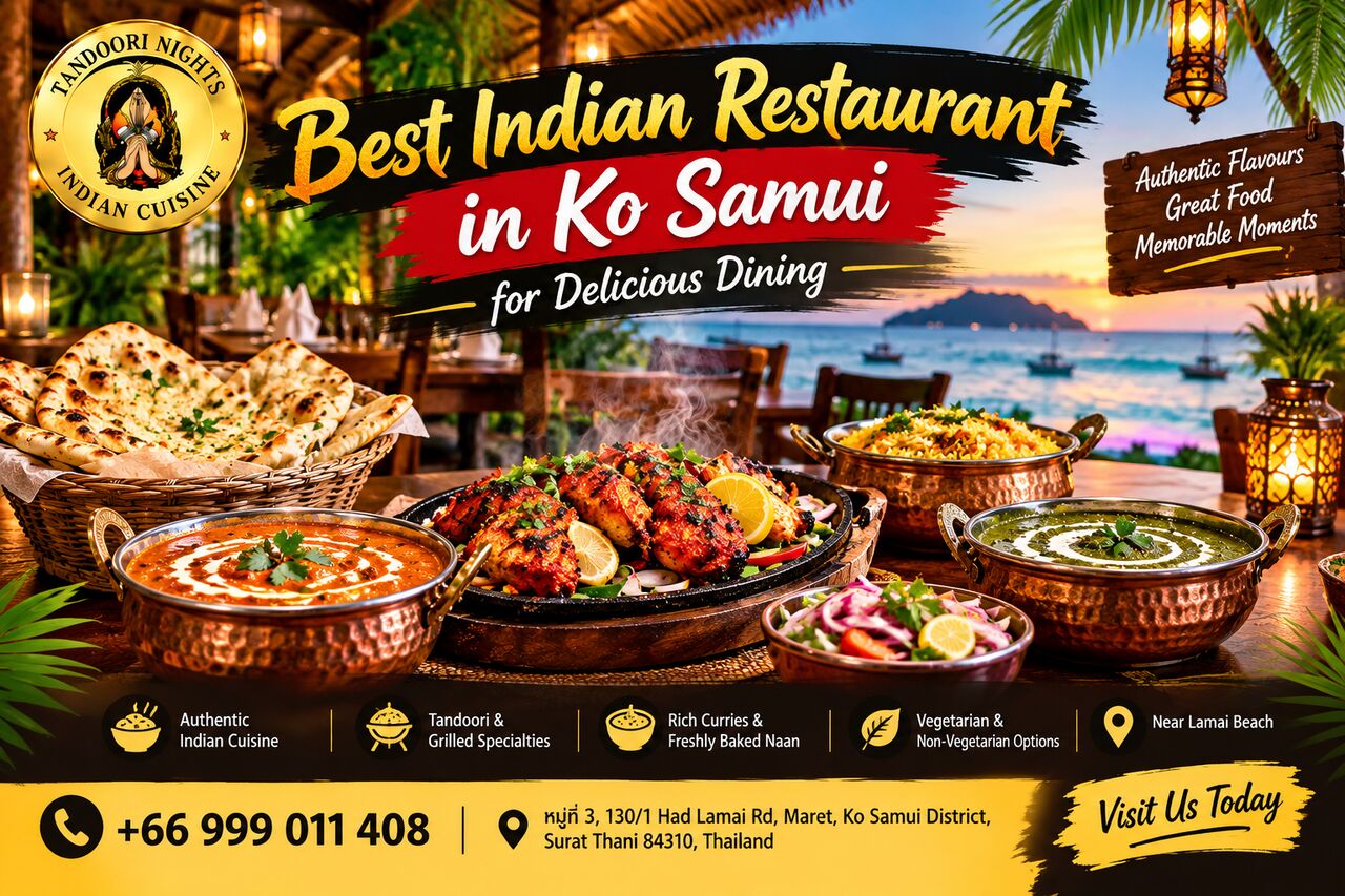 Bangkok, Food, Best Indian Restaurant In Ko Samui For Delicious Dining