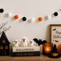 USD 55,  Felted Halloween Pumpkins & Spooky Felt Decor Collection