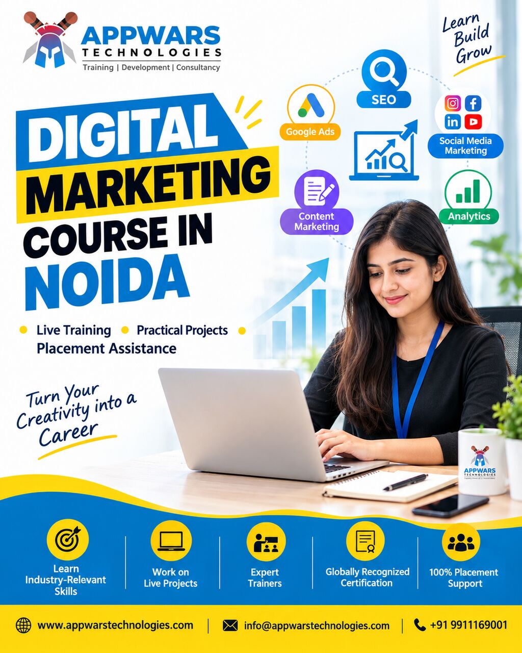 Noida, Education, Start Your Career With A Digital Marketing Course In Noida