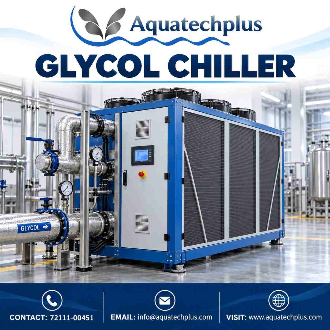 Ahmedabad, Machinery, Efficient Glycol Chiller System For Process Industries