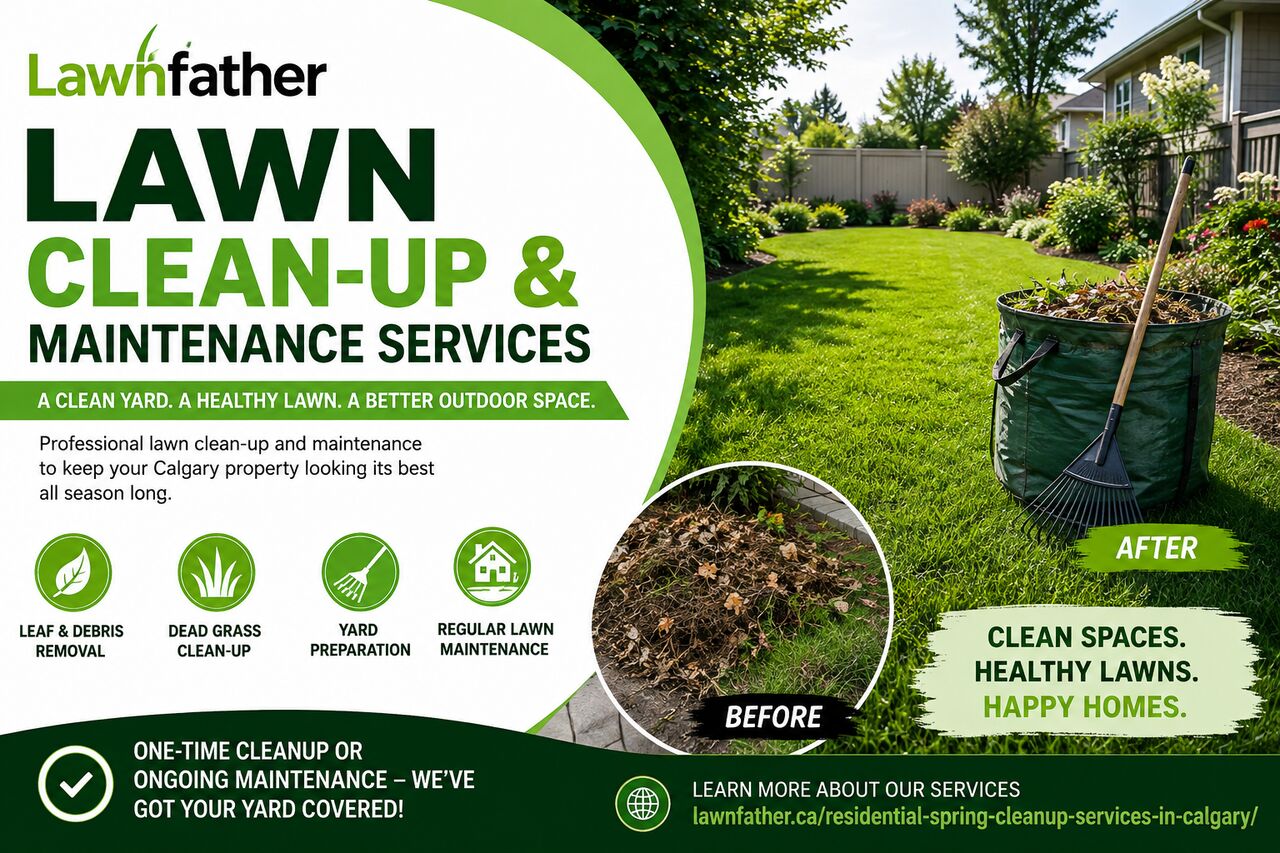 Calgary, Business, Sod Laying & Spring Lawn Cleanup Calgary Experts