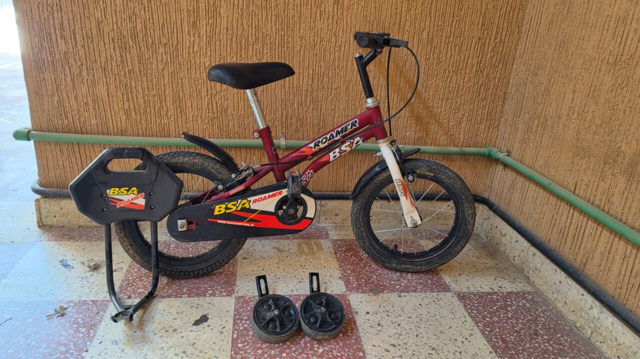 Riyadh, Bicycles, SAR 200,  Mint Condition Indian BSA Brand Cycle For 3-6 Year Old Kids