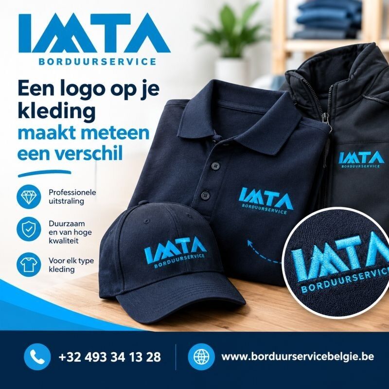 Brussels, Clothing & Accessories, Een Logo Op Je Kleding Maakt Meteen Een Verschil