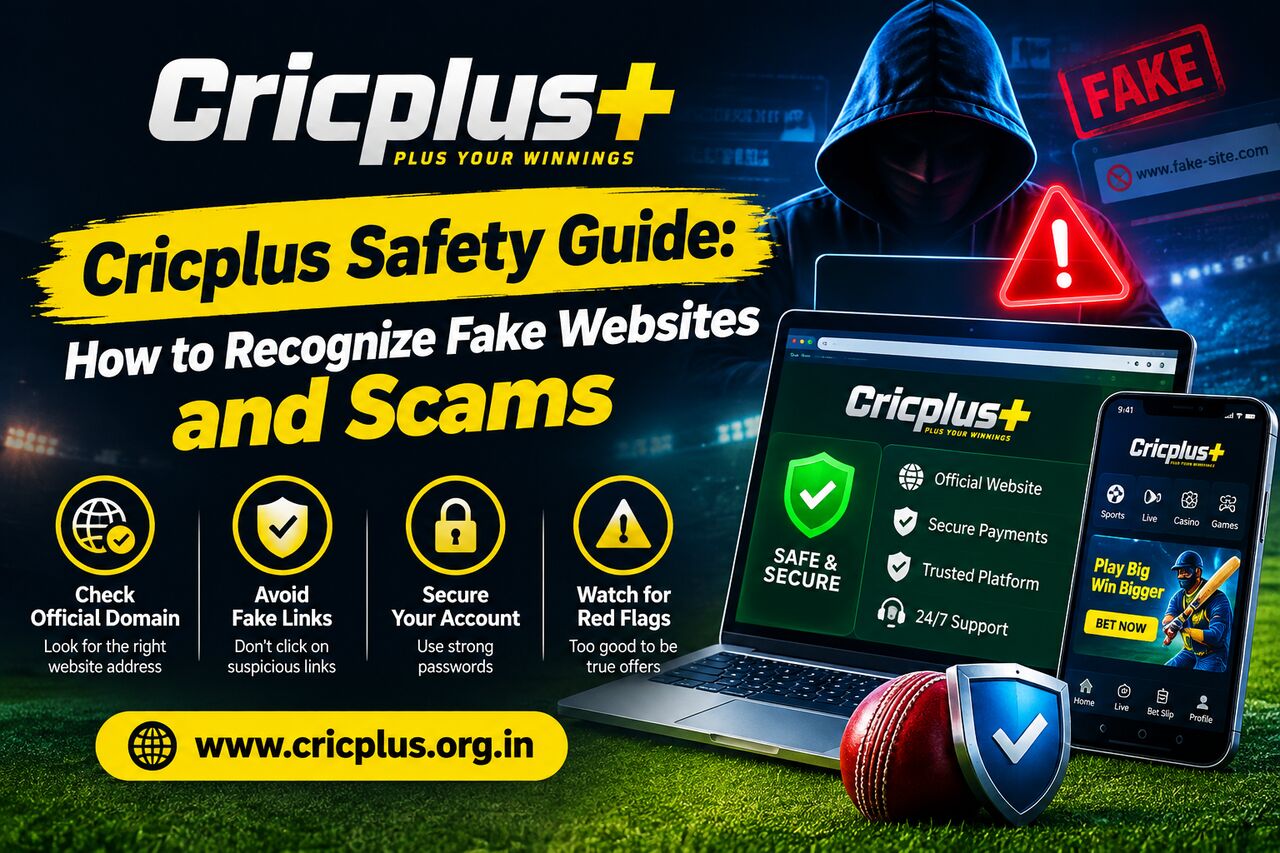 Pune, Business, Cricplus Safety Guide: How To Recognize Fake Websites And Scams