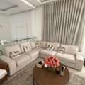 SAR 3250,  IKEA KIVIK 5-Seat Corner Sofa &ndash; Light Beige