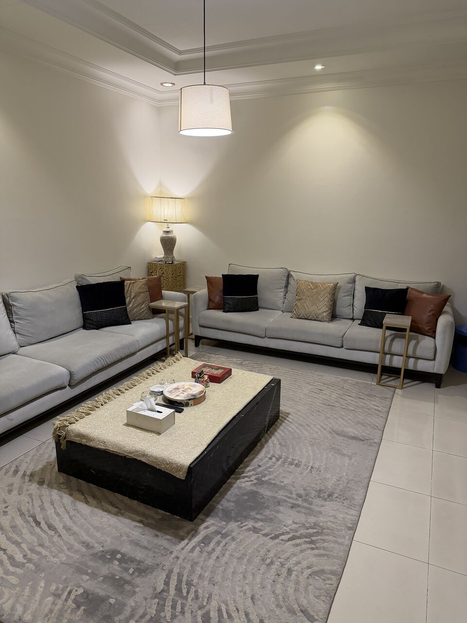 Khobar, Furniture, SAR 1500,  Couches With Mat And Table For Sale كنب مع طاولات و سجاده