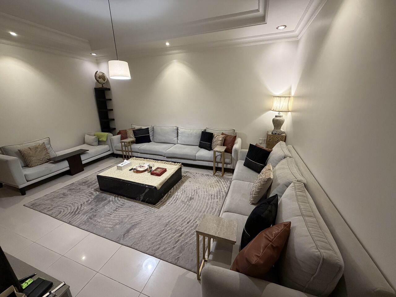 Khobar, Furniture, SAR 1500,  Couches With Mat And Table For Sale كنب مع طاولات و سجاده