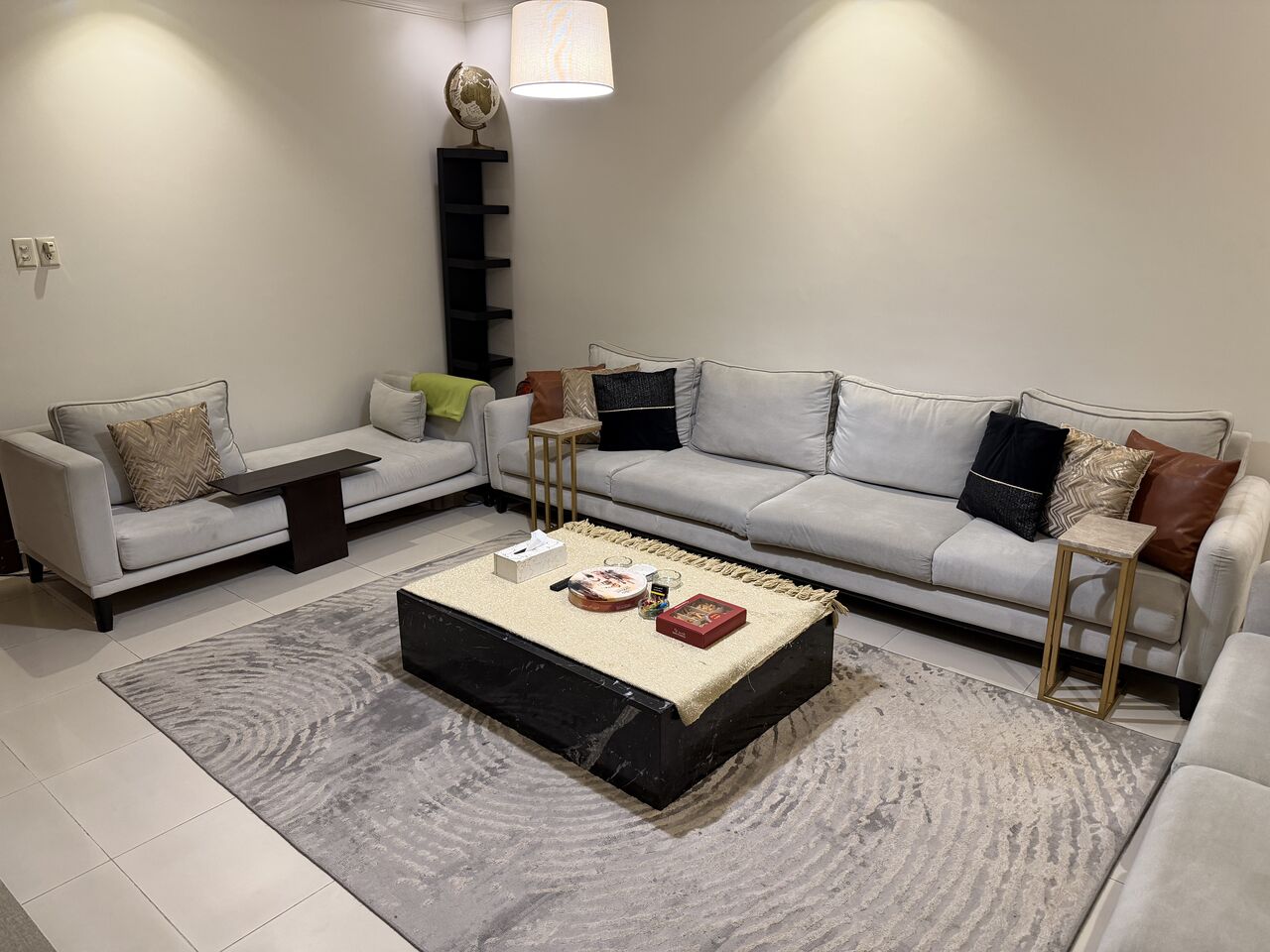 Khobar, Furniture, SAR 1500,  Couches With Mat And Table For Sale كنب مع طاولات و سجاده
