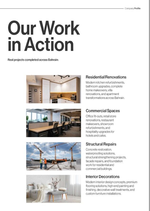 Manama, Construction, Transforming Spaces, Securing Assets: For Expert Construction & Facility Care,