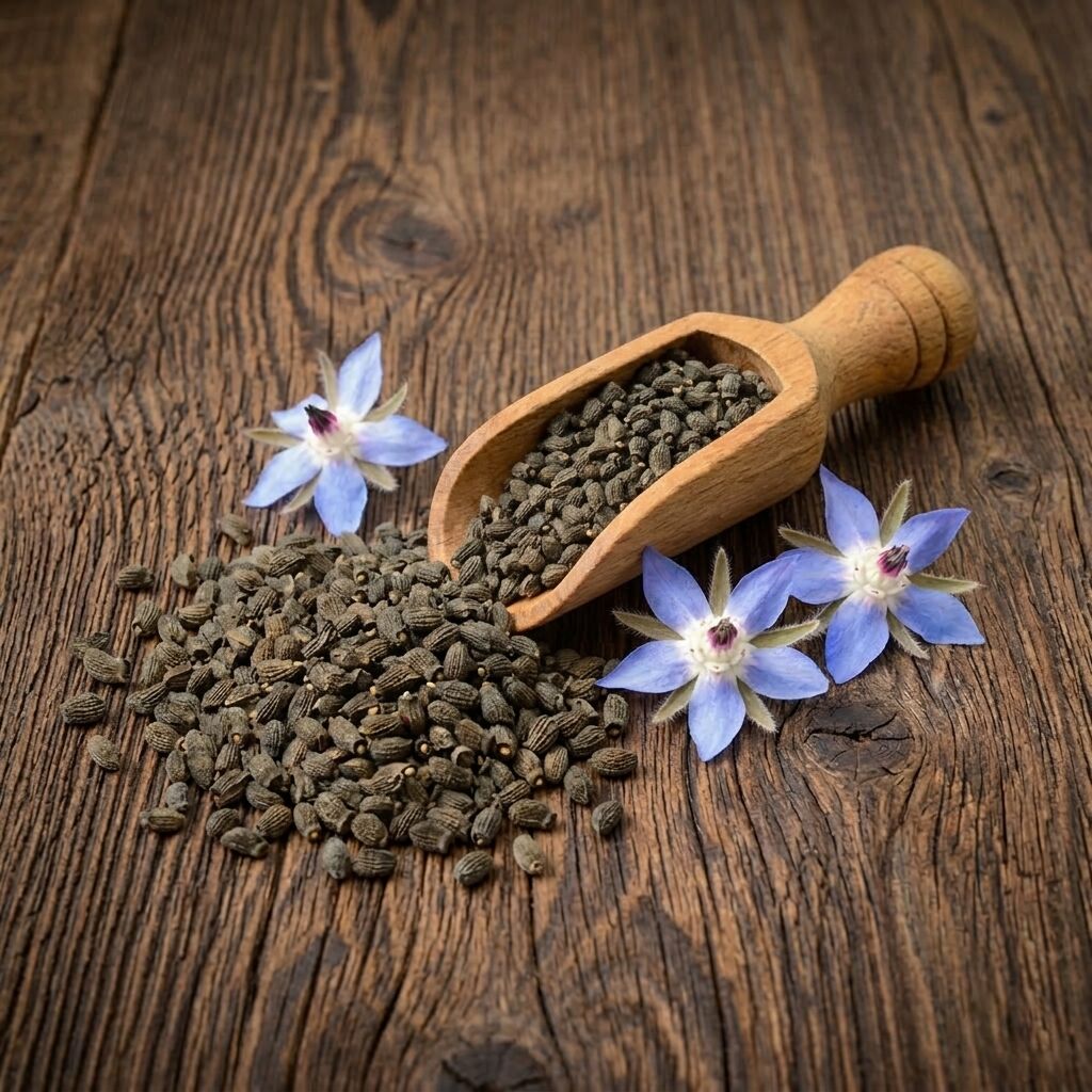 Chandigarh, Food, INR 1625,  Borage Microgreen Seeds &ndash; Fresh, Flavorful & Easy To Grow