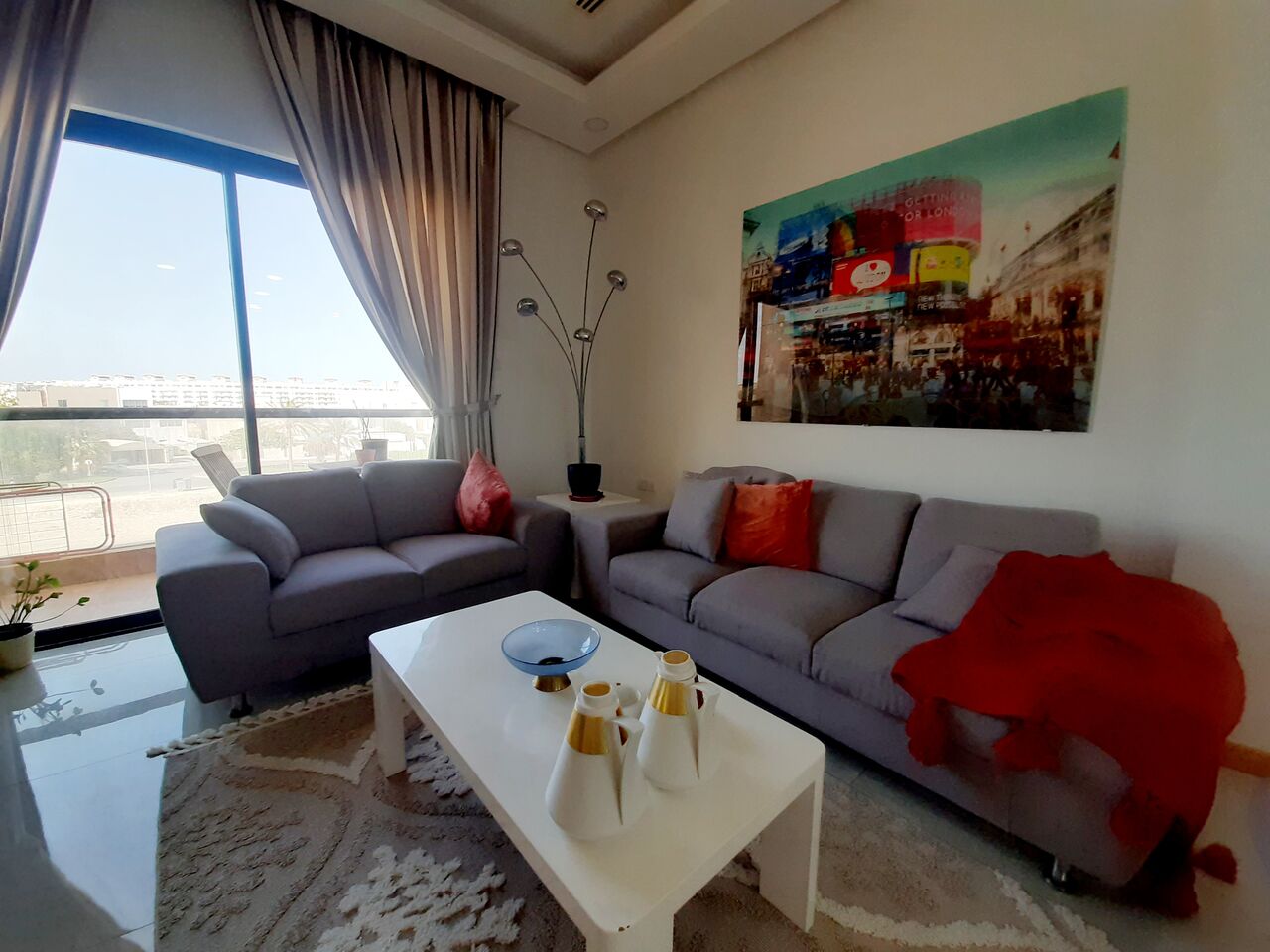 Manama, Apartments, Flats, Houses & Villas, BHD 370/month,  Furnished,  2 BR,  65 Sq. Meter,  For Rent 2BR Apartment In Amwaj