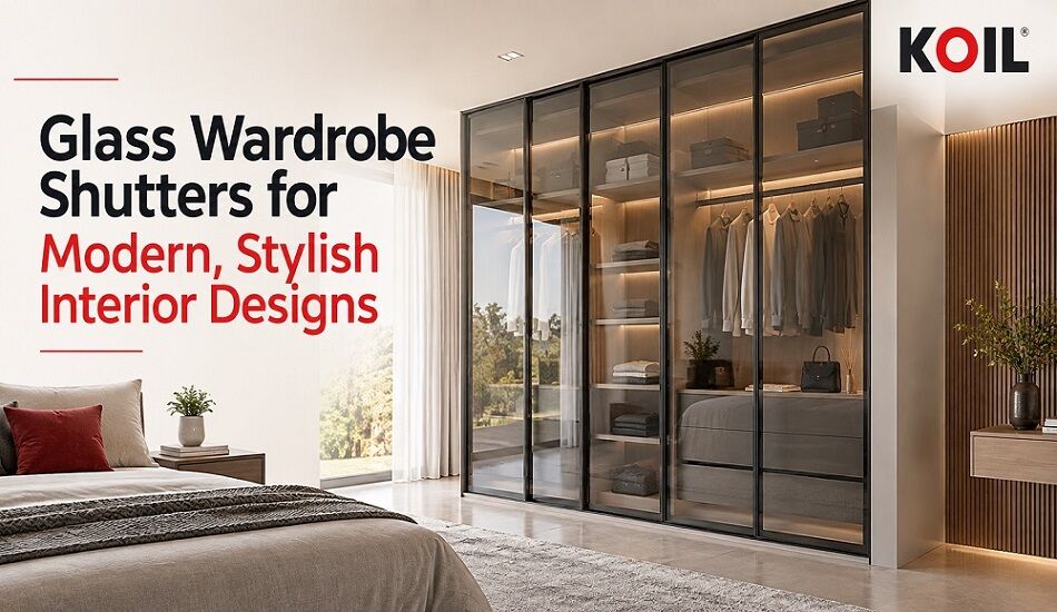 Ahmedabad, Furniture, Glass Wardrobe Shutters For Modern, Stylish Interior Designs