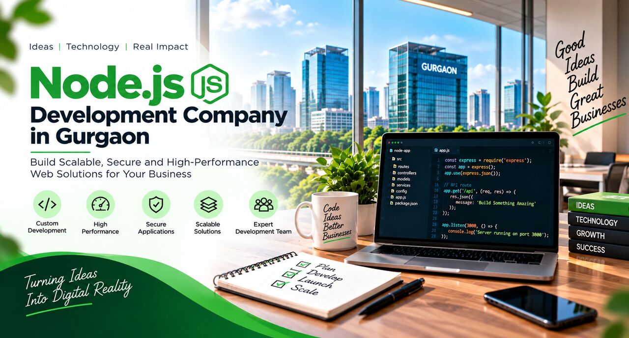 Sydney, Web Design & Development, Node.js Development Company In Gurgaon: What Businesses Should Look For