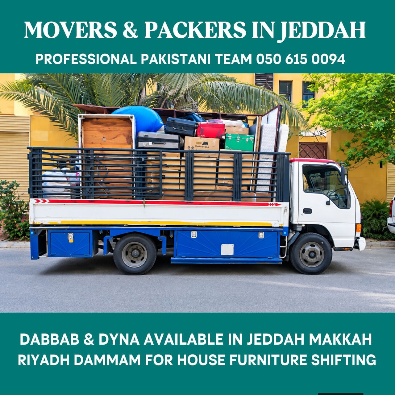 Kabul, Household, House Shifting In Jeddah 050 615 0094)○•.....