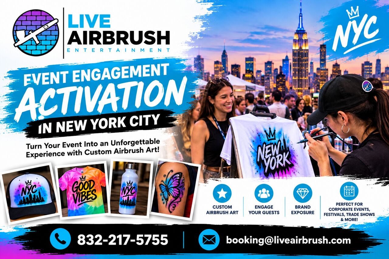 New York, Event Planning, Interactive Event Engagement Activation For Brands And Events