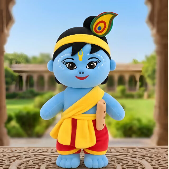 Gurugram, Baby & Kid Stuff, INR 417,  Laddu Gopal Soft Toy | Cute & Soft Baby Krishna Toy
