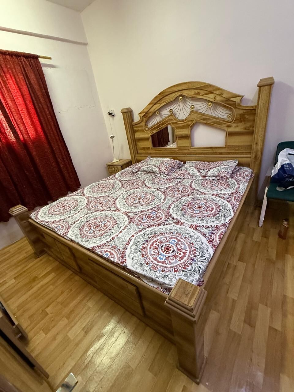 Riyadh, Furniture, SAR 200,  Double Bed With Mattress