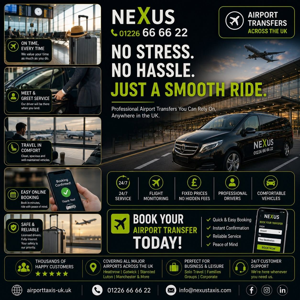London, Travel, Drive With Us! Taxi & Private Hire Driver Opportunities | Nexus Taxis