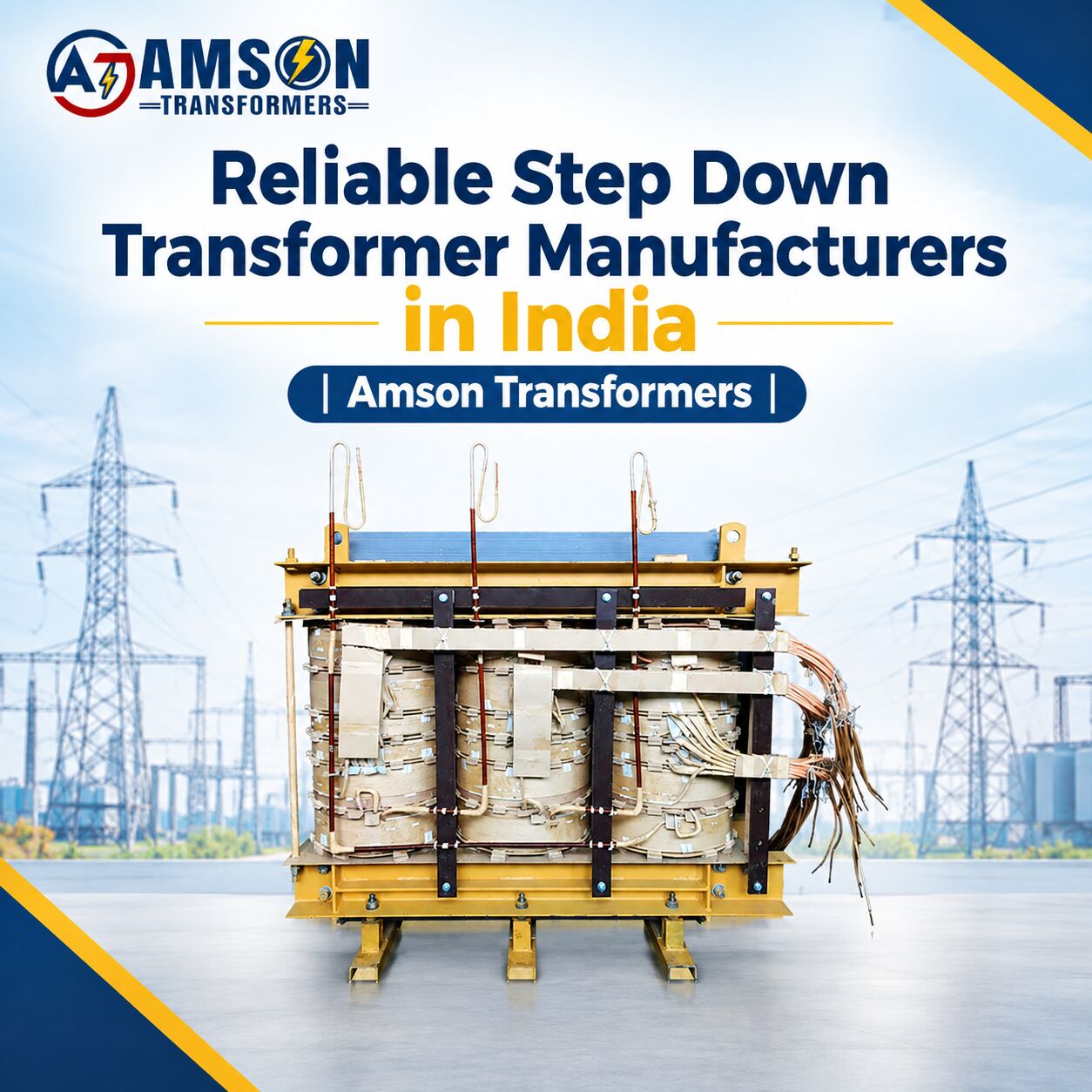 Mumbai, Machinery, Reliable Step Down Transformer Manufacturers In India | Amson Transformers