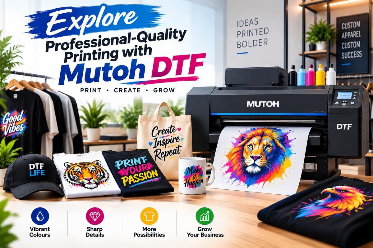 New York, Business, Explore Professional-Quality Printing With Mutoh DTF Irvine