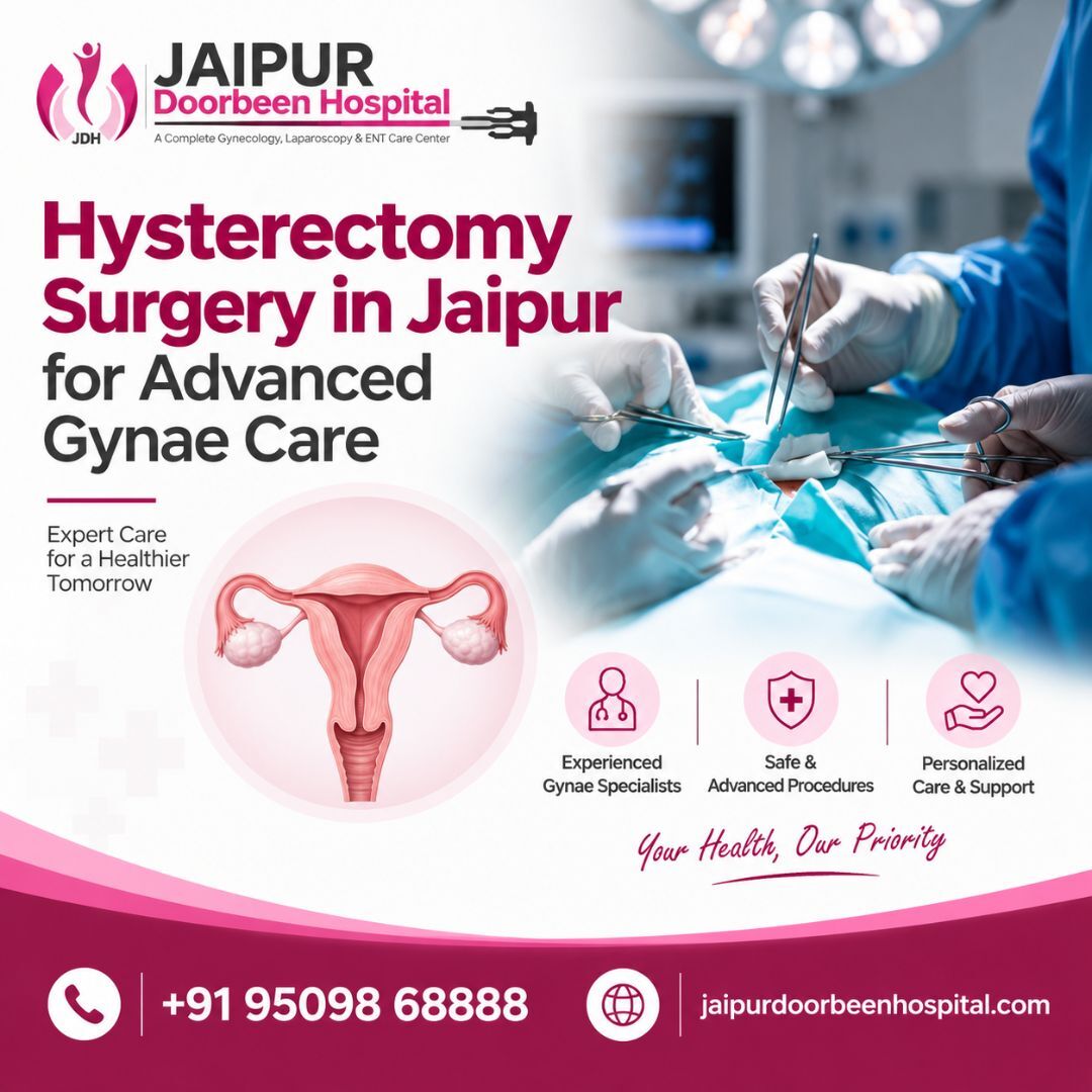 Jaipur, Health, Hysterectomy Surgery In Jaipur For Advanced Gynae Care