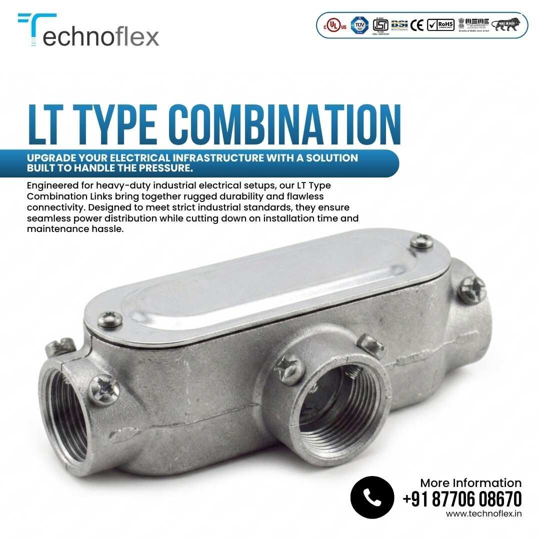 Faridabad, Electrical & Plumbing, High-Quality LC Type Combination Links By Technoflex