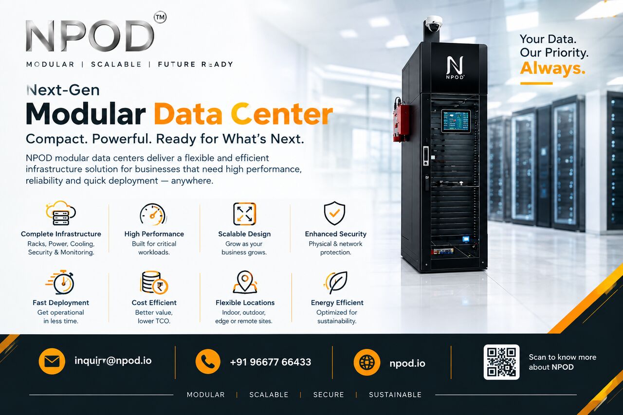 Noida, Computer, Modernize IT Infrastructure With Modular Data Center Solutions