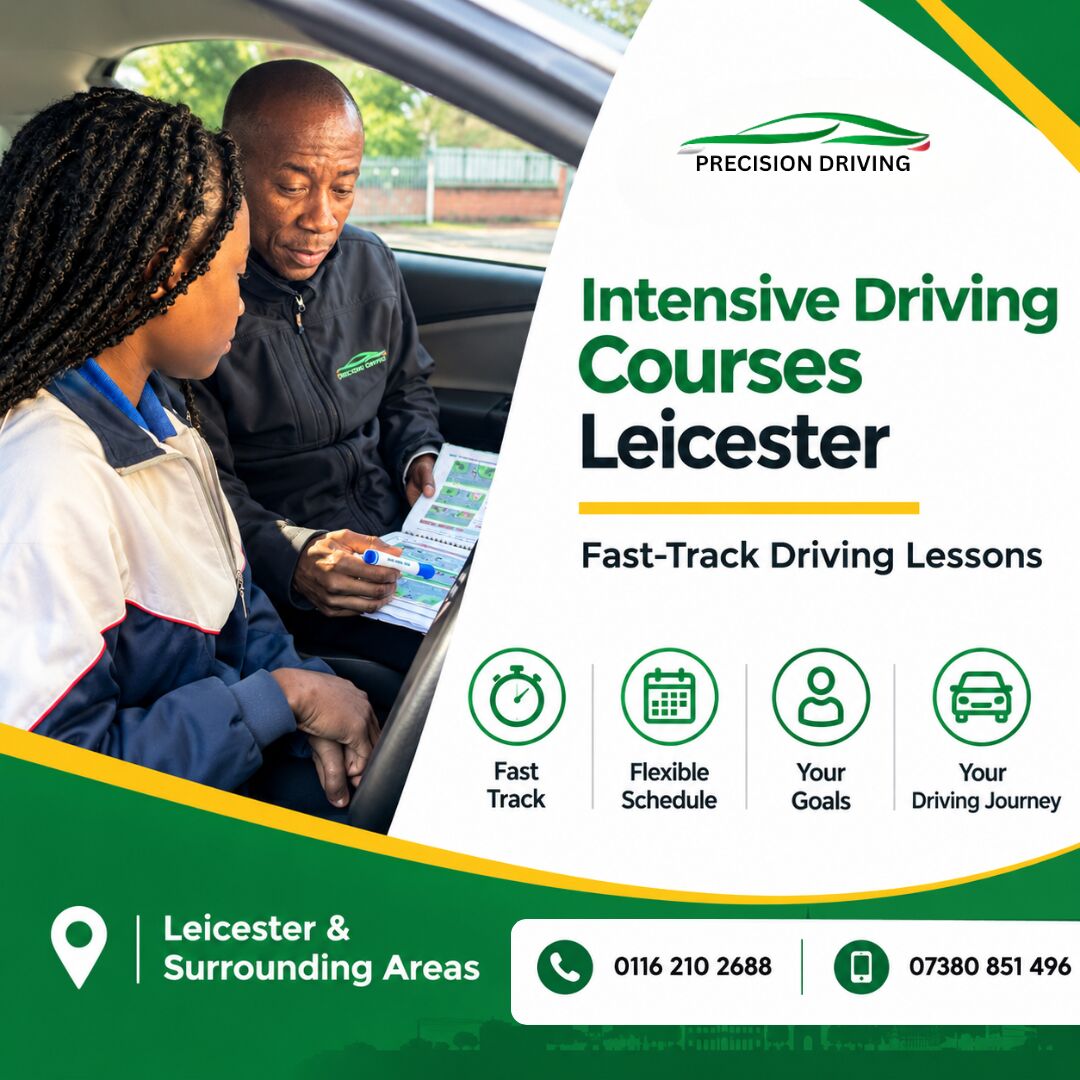London, Training, Intensive Driving Courses Leicester | Fast-Track Driving Lessons