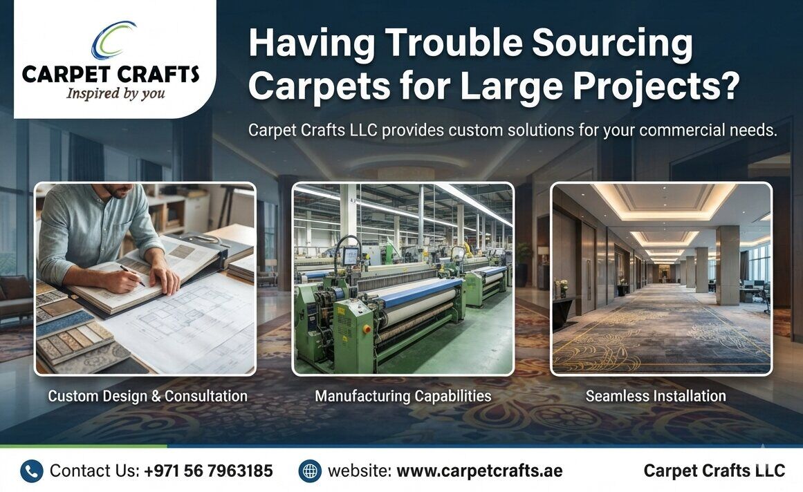 Dubai, Household, Having Trouble Sourcing Carpets For Large Projects?