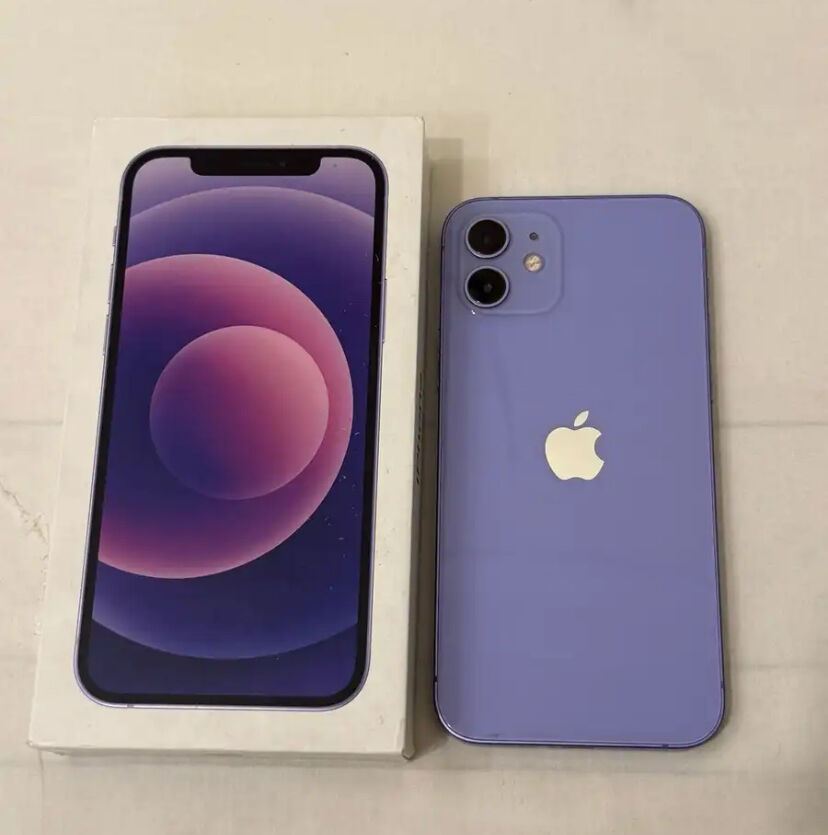 Jeddah, Mobile Phones, SAR 950,  Iphone 12 128 Gb Purple