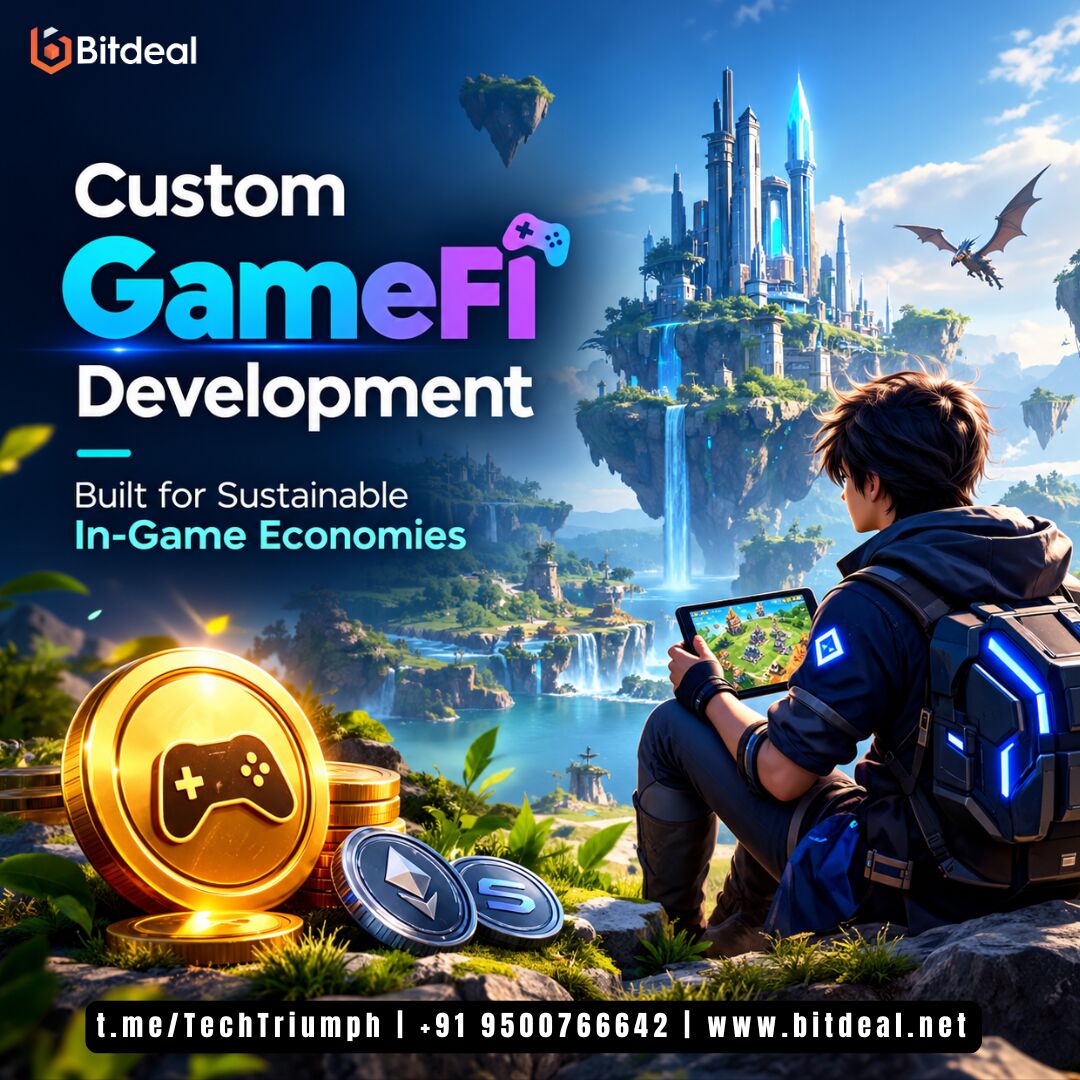 Dubai, Business, Custom GameFi Development: Built For Sustainable In-Game Economies