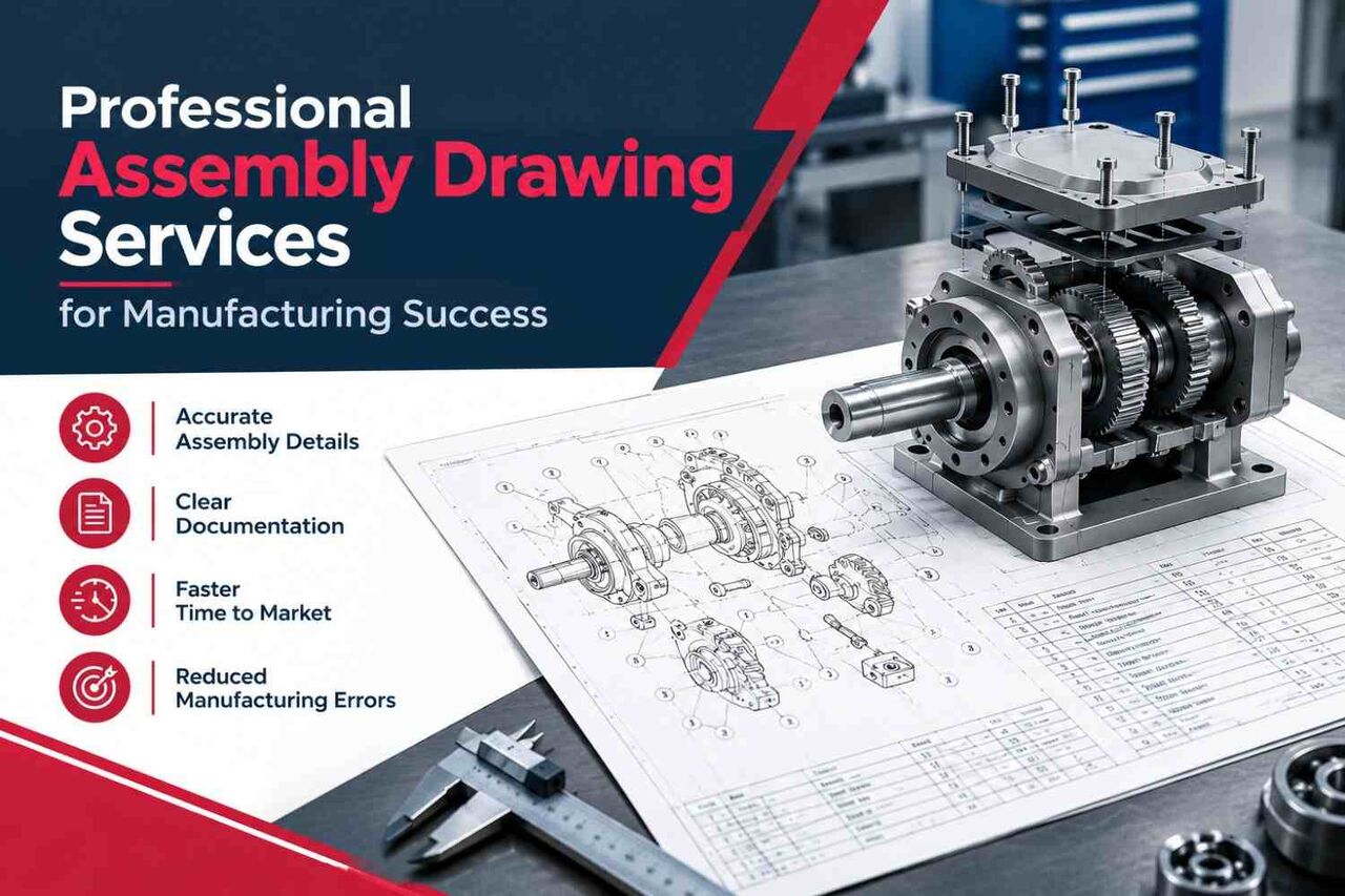 New York, Business, Professional Assembly Drawing Services For Manufacturing Success