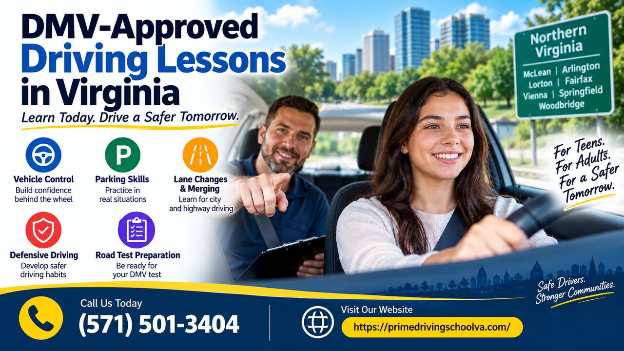 U.S. Virgin Islands, Lessons Offered, DMV-Approved Driving Lessons In Virginia