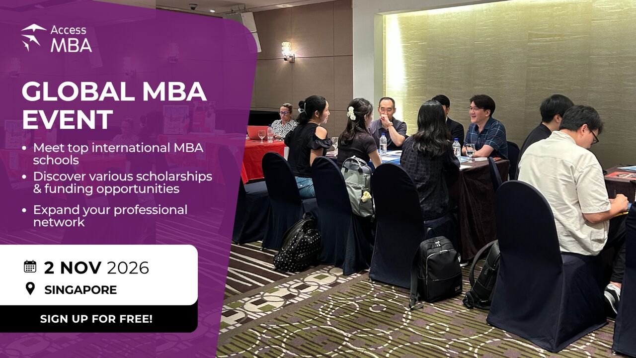 Marina BAY, Events, Build Your Global Career With An MBA: Access MBA Singapore